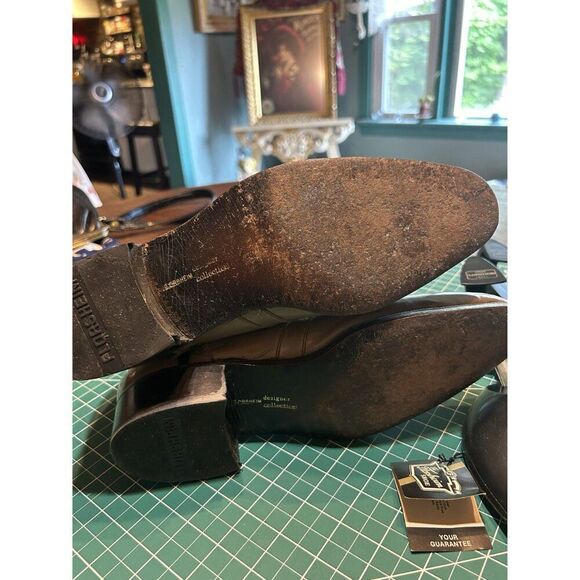 Vintage 1960 Paladium Designer Collection Leather Boots Size 8.5 main image 7